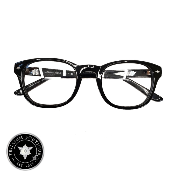 Blurr MOD 995 Col1 Black Glasses Frames - Picture 2 of 9